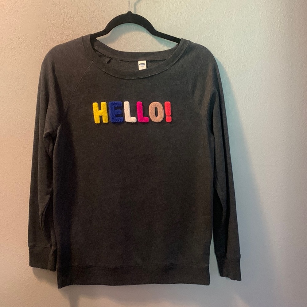 EUC Old Navy grey sweater